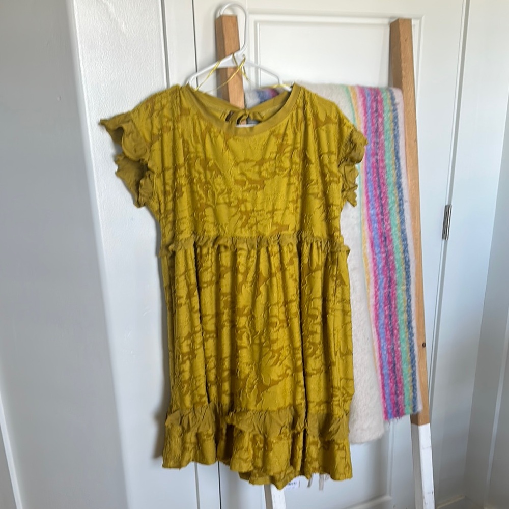 Anthropologie floral dress